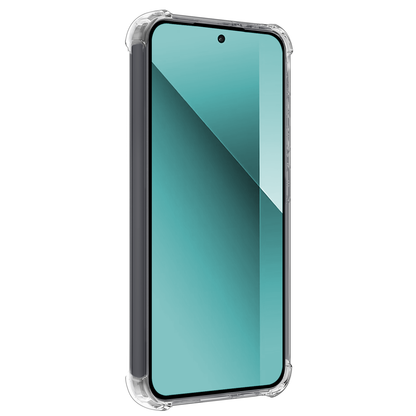 Forterra Xiaomi Redmi Note 13 4G Hoesje Shockproof Backcover Siliconen - Transparant