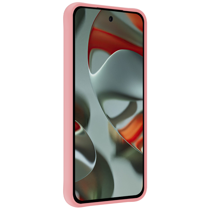 Forterra Google Pixel 10 Pro XL Hoesje Siliconen Backcover Lichtgewicht - Lichtroze
