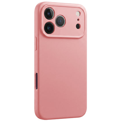 Forterra iPhone 18 Pro Hoesje Siliconen Backcover Lichtgewicht - Lichtroze