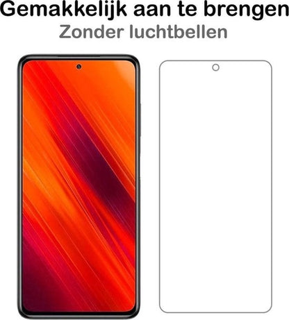 Forterra Poco X3 Screenprotector Gehard Glas - Anti-kras