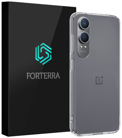 Forterra OnePlus Nord CE 4 Lite Hoesje Siliconen Backcover Lichtgewicht - Transparant