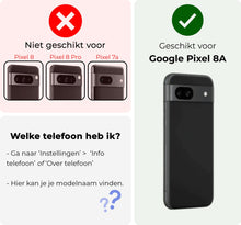 Forterra Google Pixel 8a Screenprotector Gehard Glas - Privacy