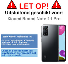 Forterra Xiaomi Redmi Note 11 Pro Screenprotector Gehard Glas - Full Screen