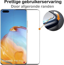 Forterra Huawei P40 Pro Screenprotector Gehard Glas - Full Screen