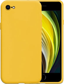 Forterra iPhone 7 Hoesje Siliconen Backcover Lichtgewicht - Geel