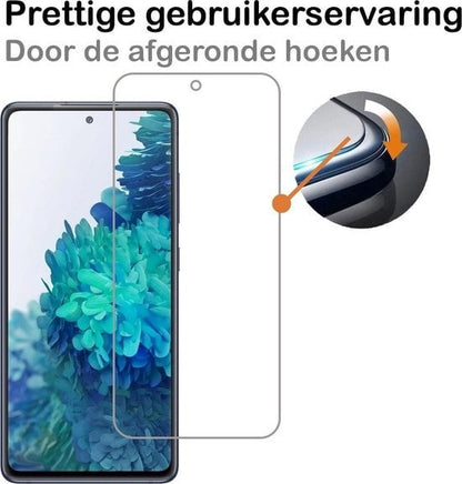 Forterra Samsung S20 FE Screenprotector Gehard Glas - Anti-kras