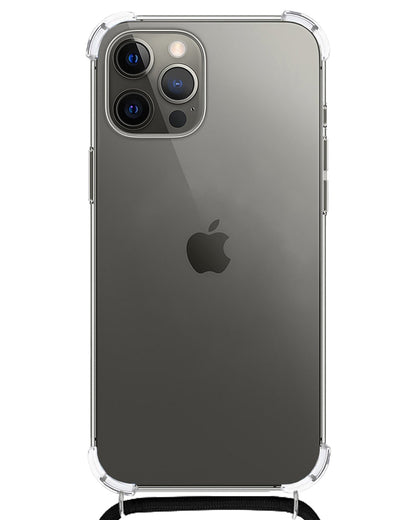 Forterra iPhone 11 Pro Hoesje met Koord Backcover Shockproof - Transparant