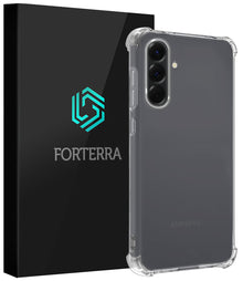 Forterra Samsung A36 Hoesje Shockproof Backcover Siliconen - Transparant