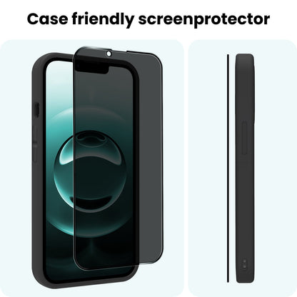 Forterra iPhone 16e Screenprotector Gehard Glas - Privacy
