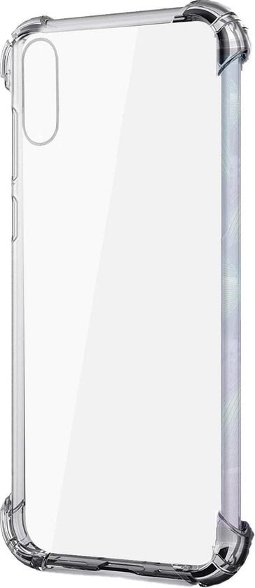 Forterra Samsung A10 Hoesje Shockproof Backcover Siliconen - Transparant