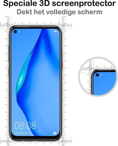 Forterra Huawei P40 Lite Screenprotector Gehard Glas - Full Screen