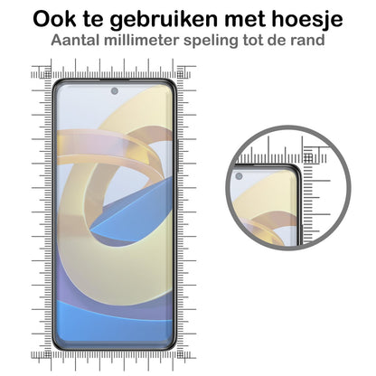 Forterra Xiaomi Poco M4 Pro 5G Screenprotector Gehard Glas - Anti-kras
