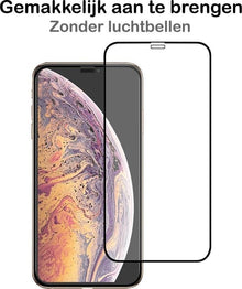 Forterra iPhone Xs Max Screenprotector Gehard Glas - Full Screen
