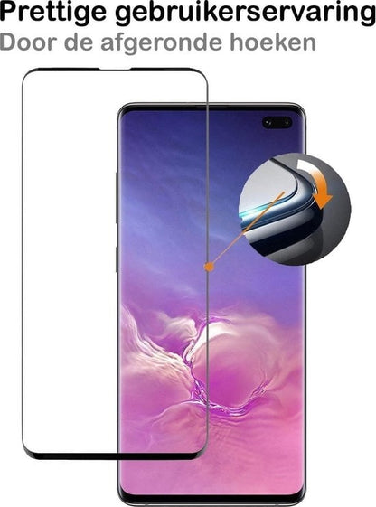 Forterra Samsung S10 Plus Screenprotector Gehard Glas - Full Screen