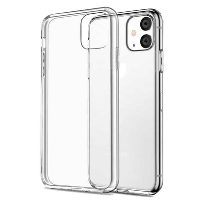 Forterra iPhone 11 Hoesje Siliconen Backcover Lichtgewicht - Transparant