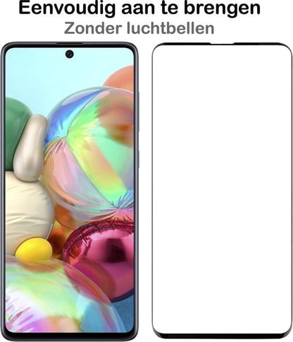 Forterra Samsung A71 Screenprotector Gehard Glas - Full Screen