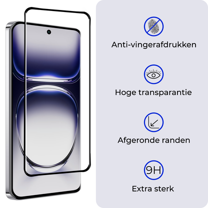 Forterra OPPO Reno 12 Screenprotector Gehard Glas - Full Screen
