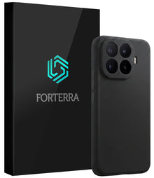 Forterra Xiaomi 17T Hoesje Siliconen Backcover Lichtgewicht - Zwart