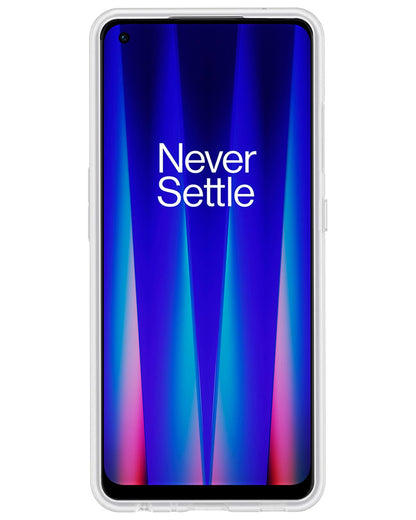 Forterra OnePlus Nord CE 2 Hoesje Siliconen Backcover Lichtgewicht - Transparant