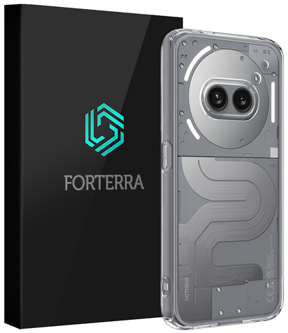 Forterra Nothing Phone 2a Hoesje Siliconen Backcover Lichtgewicht - Transparant