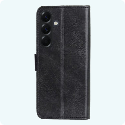Forterra Samsung A57 Hoesje Bookcase Cover met Kaarthouder - Zwart