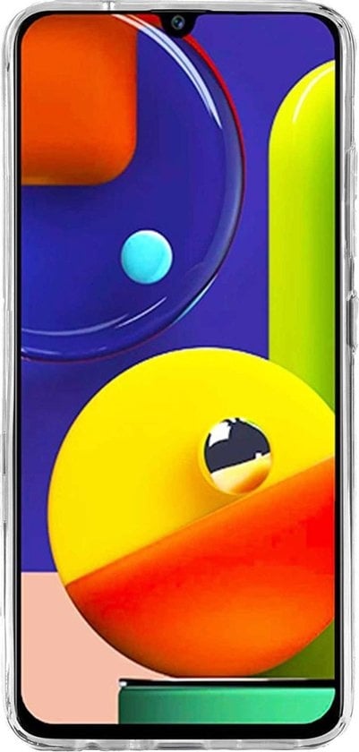 Forterra Samsung A50s Hoesje Siliconen Backcover Lichtgewicht - Transparant