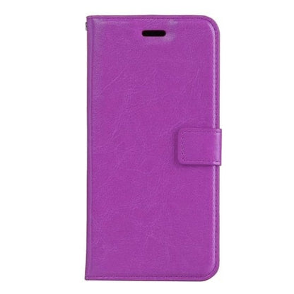 Forterra iPhone SE 2020 Hoesje Bookcase Cover met Kaarthouder - Paars