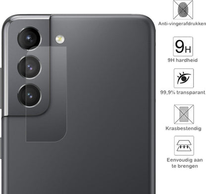 Forterra Samsung S21 Camera Screenprotector Gehard Glas