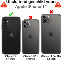 Forterra iPhone 11 Hoesje Siliconen Backcover Lichtgewicht - Roze