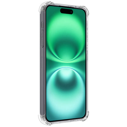 Forterra iPhone 16 Hoesje Shockproof Backcover Siliconen - Transparant