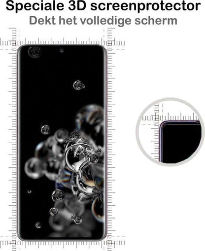 Forterra Samsung S20 Ultra Screenprotector Gehard Glas - Anti-kras