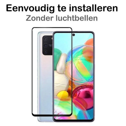 Forterra Samsung S10 Lite Screenprotector Gehard Glas - Full Screen