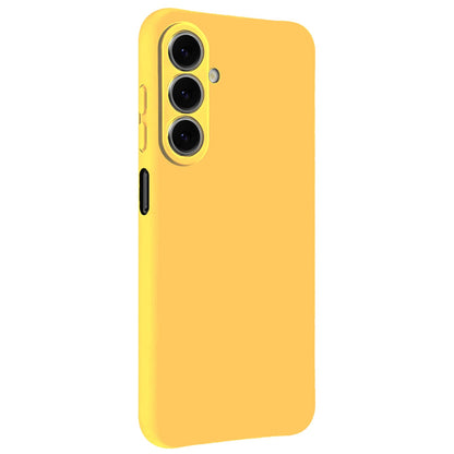 Forterra Samsung A27 Hoesje Siliconen Backcover Lichtgewicht - Geel