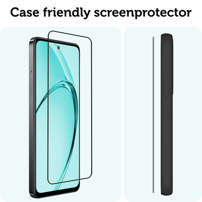 Forterra OPPO A80 Screenprotector Gehard Glas - Full Screen