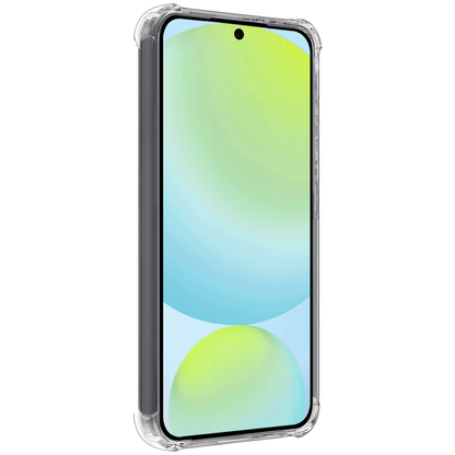 Forterra Samsung S24 FE Hoesje Kaarthouder Backcover Shockproof - Transparant