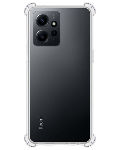 Forterra Xiaomi Redmi Note 12 4G Hoesje Shockproof Backcover Siliconen - Transparant