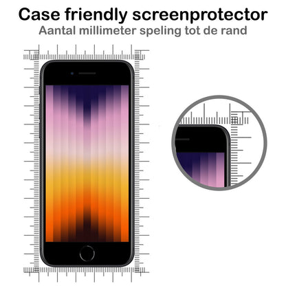 Forterra iPhone SE 2022 Screenprotector Gehard Glas - Full Screen