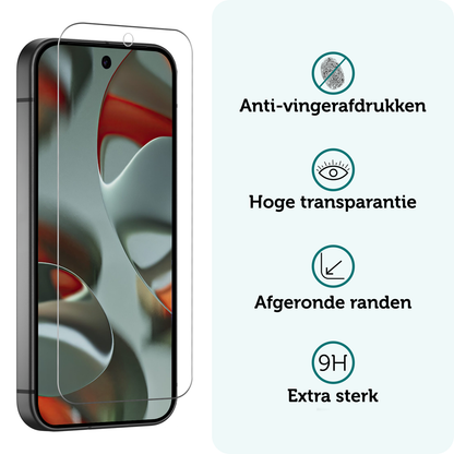 Forterra Google Pixel 10 Pro XL Screenprotector Gehard Glas - Anti-kras