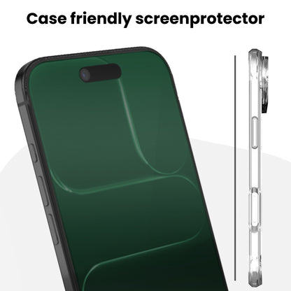 Forterra Privacy Screenprotector Geschikt voor Apple iPhone Air - Met Installatie Kit - Privacy - Beschermglas - Flexibel Glas - Tempered Glass - Screen Protector