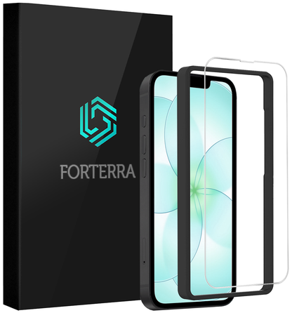 Forterra iPhone 17e Screenprotector Gehard Glas met Installatieframe