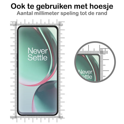 Forterra OnePlus Nord CE 3 Lite Screenprotector Gehard Glas - Full Screen