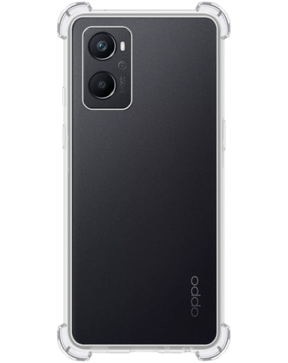 Forterra OPPO A76 Hoesje Shockproof Backcover Siliconen - Transparant