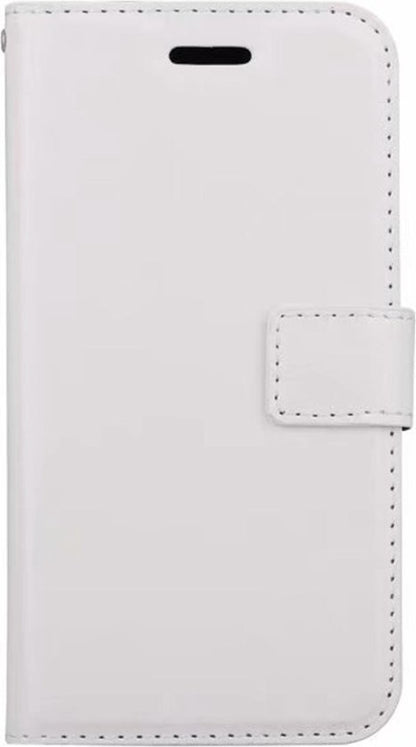 Forterra iPhone Xs Max Hoesje Bookcase Cover met Kaarthouder - Wit