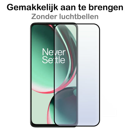 Forterra OnePlus Nord CE 3 Lite Screenprotector Gehard Glas - Full Screen