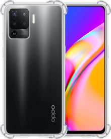 Forterra OPPO A94 Hoesje Shockproof Backcover Siliconen - Transparant