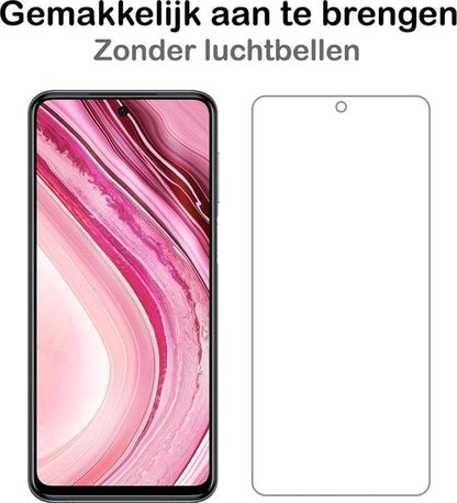 Forterra Xiaomi Redmi Note 9 Pro Screenprotector Gehard Glas - Anti-kras