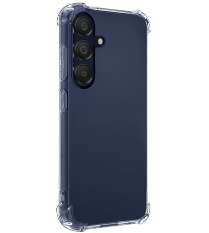 Forterra Samsung A25 Hoesje Shockproof Backcover Siliconen - Transparant