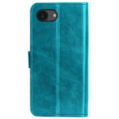 Forterra iPhone 16e Hoesje Bookcase Cover met Kaarthouder - Turquoise