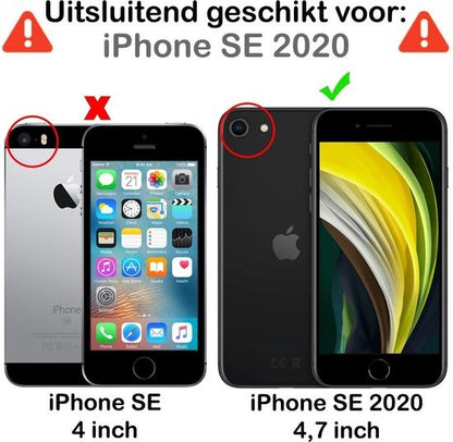 Forterra iPhone SE 2020 Screenprotector Gehard Glas - Full Screen