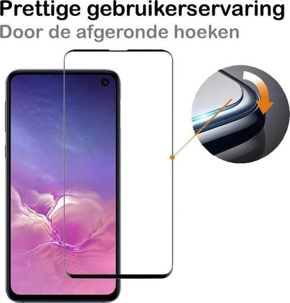 Forterra Samsung S10e Screenprotector Gehard Glas - Full Screen